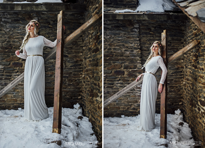 Sesion editorial en la nieve Sesion editorial en la nieve