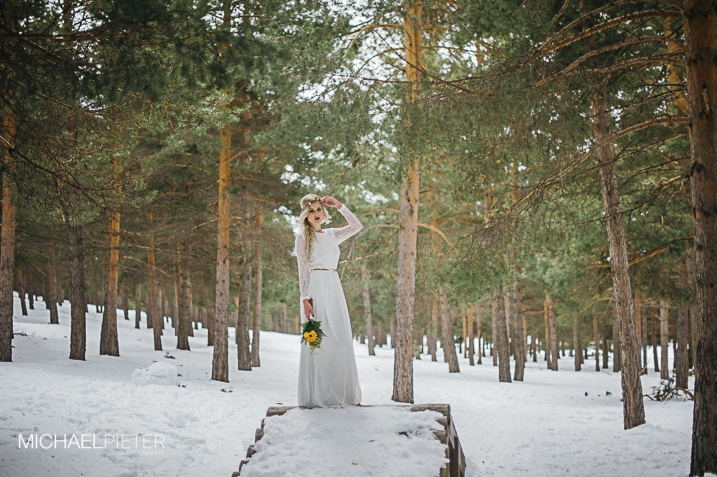 Bodas en la Nieve Fotos en la nieve Novio