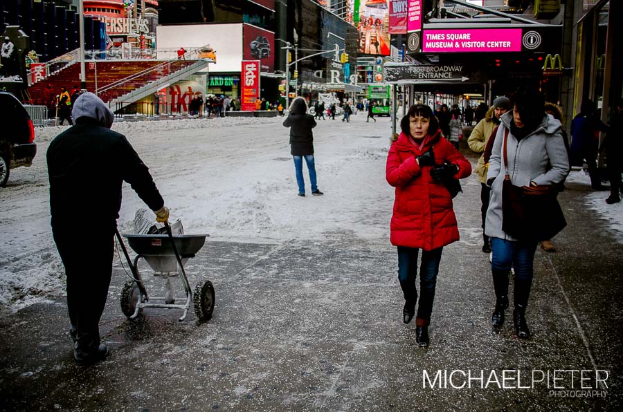 Nueva York Cubierta de Nieve New York