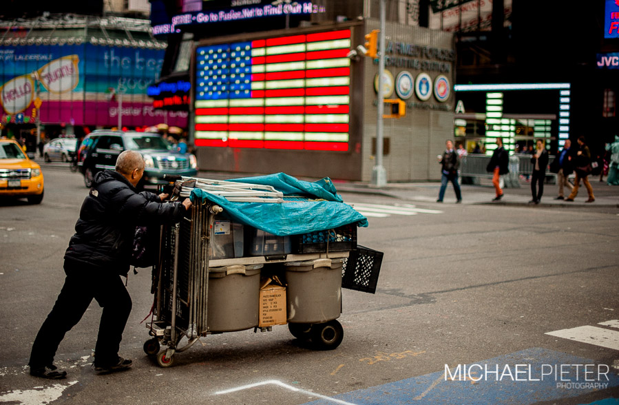 Nueva York postbodas en la calle Nueva York postbodas